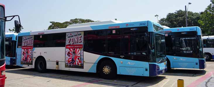 Sydney Buses Scania K280UB Bustech VSTM 2692 & 2691